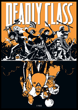 Deadly Class Comic Book Cover