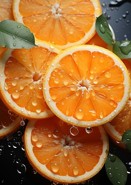 Fresh Orange Slices