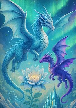 Dragons Lotus Castle Fantasy