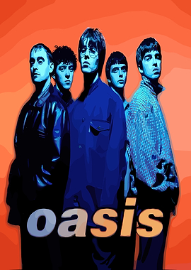Oasis Band Portrait