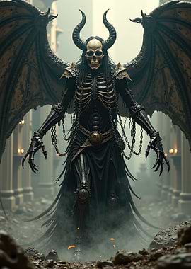 Winged Skeleton Demon