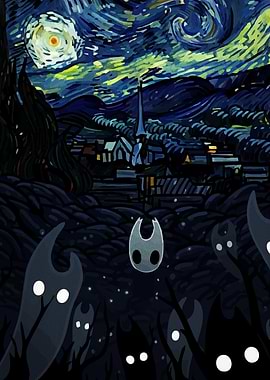 Hollow Knight Starry Night Mashup