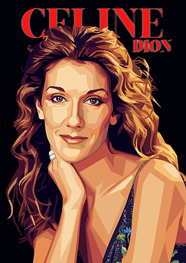Celine Dion Portrait
