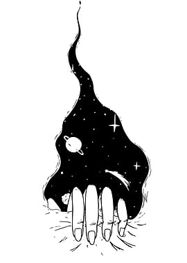 Hand Holding the Universe