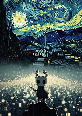 Hollow Knight Starry Night Mashup