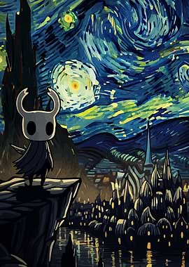Hollow Knight Starry Night Mashup