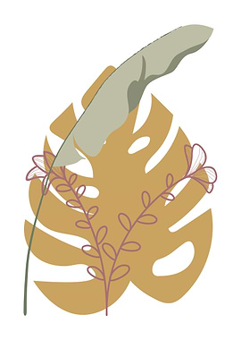 Minimalist Floral Illustration