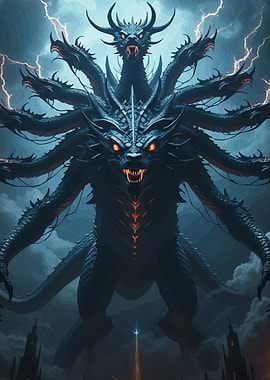 Hydra Monster Lightning