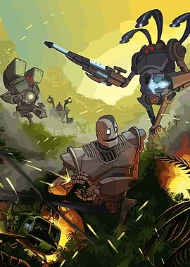 The Iron Giant in Action