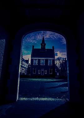 Building Through Archway