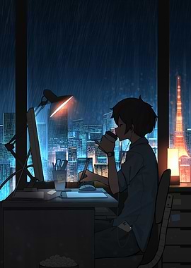 Rainy Night Work Session