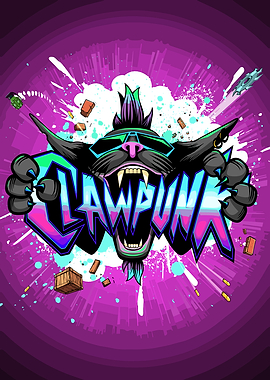 Clawpunk Game Poster