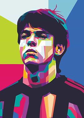 Ricardo Kaka Pop Art Portrait