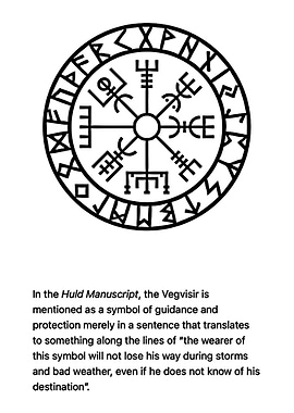 Vegvisir Compass Symbol