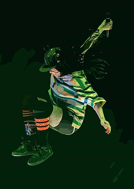 Dynamic Performer in Mid-Air