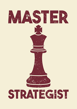 Master Strategist Chess King Chess Lover