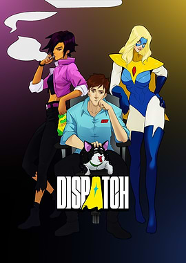 Dispatch Comic Book Cover Art