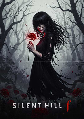 Silent Hill f - Horror Art