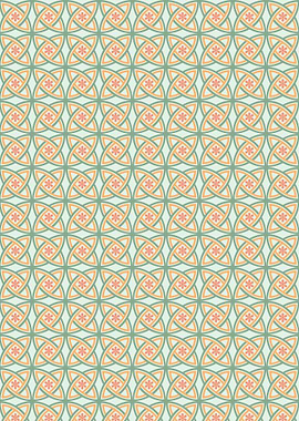Floral Celtic Knot Pattern