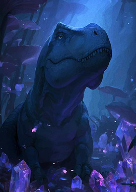 Dinosaur Crystal Cave