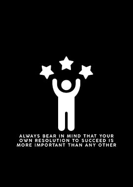 Resolution to Succeed