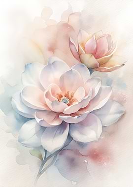 Watercolor Floral Painting