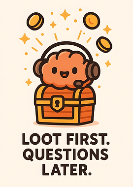 Loot First, Questions Later