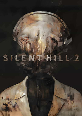 Silent Hill 2 Nurse Abstract Portrait