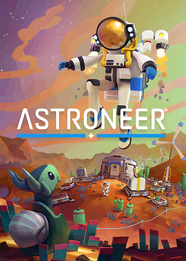 Astroneer Game Cover Art