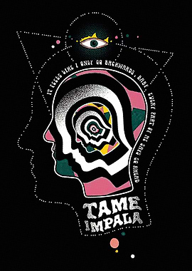 Tame Impala Psychedelic Head