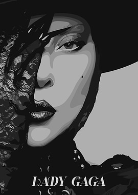 Lady Gaga Portrait