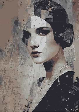 Vintage Portrait of a Woman