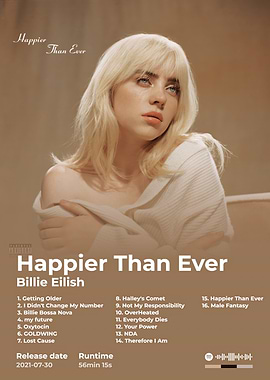 Billie Eilish - Happier Than Ever