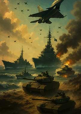 Military Naval Air Power Display