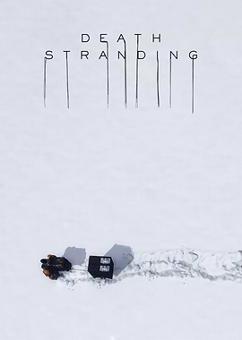 Death Stranding Snowy Landscape