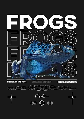 Blue Poison Dart Frog Exotic Pet