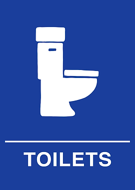 Toilets Sign