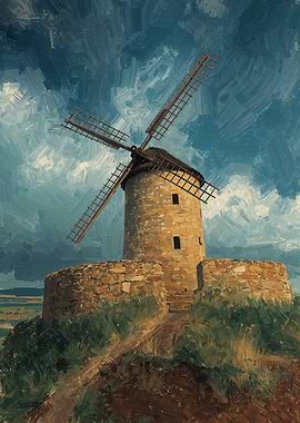 The Old Stone Windmill