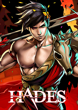 Hades Game Character Illustration