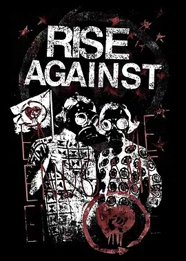 Rise Against Band Poster