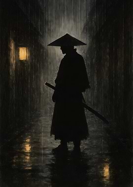 Samurai in the Rain