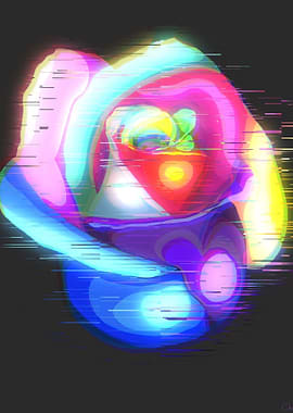 Glitch Art Rose