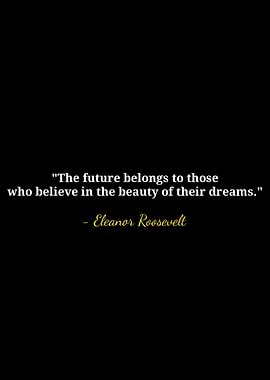 Eleanor Roosevelt Quote on Dreams