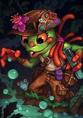 Frog Adventurer Bubbles Test Tube