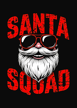 Santa Squad Graphic