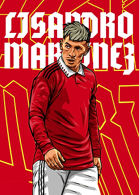 Lisandro Martinez Illustration