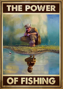 The Power of Fishing Poster