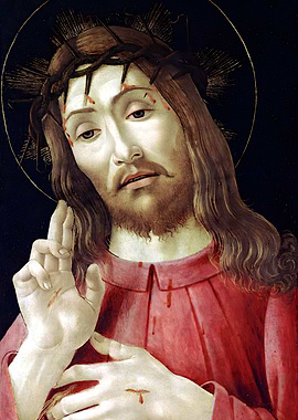 Resurrected Christ - Sandro Botticelli