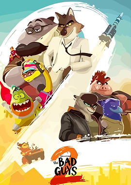 The Bad Guys 2 Movie Poster