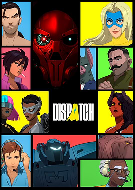 Dispatch Character Collage